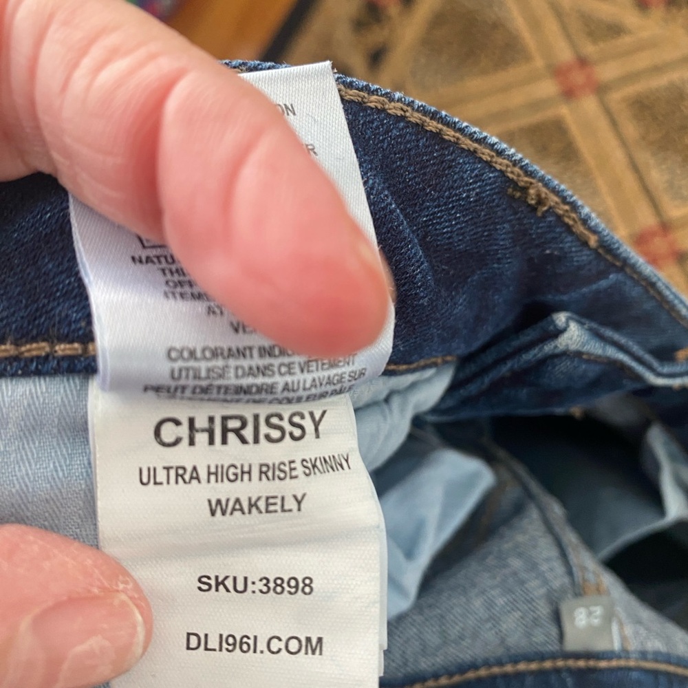 Dl1961 - Women'S - Chrissy Skinny High Rise Instasculpt Jeans - Picture 11 of 14